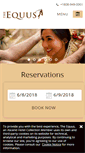 Mobile Screenshot of equushotel.com